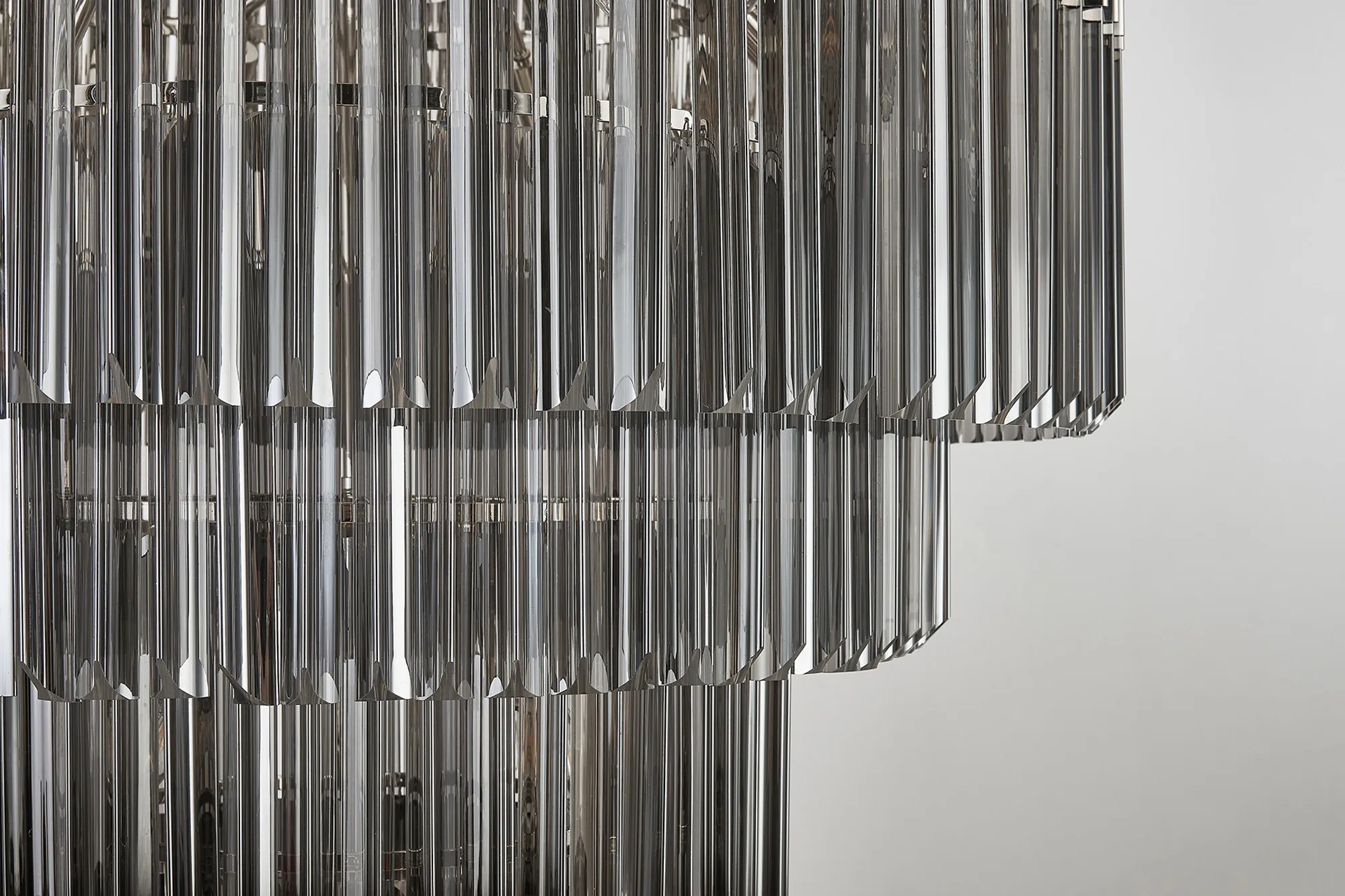 Georgia 90cm Diamond Pendant Round 9 Tier 42 Light- Various Finishes - Image 11