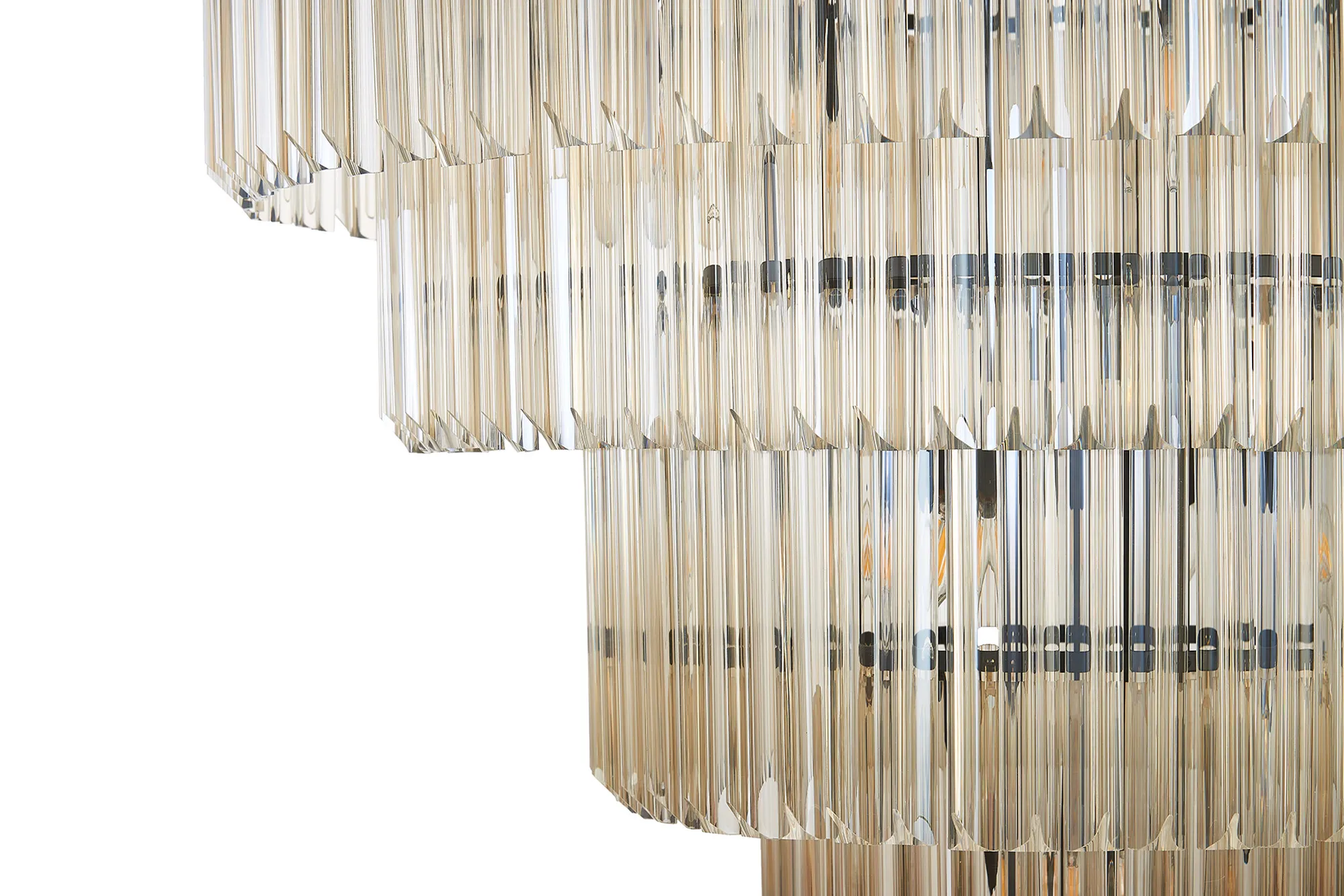 Georgia 90cm Diamond Pendant Round 9 Tier 42 Light- Various Finishes - Image 22