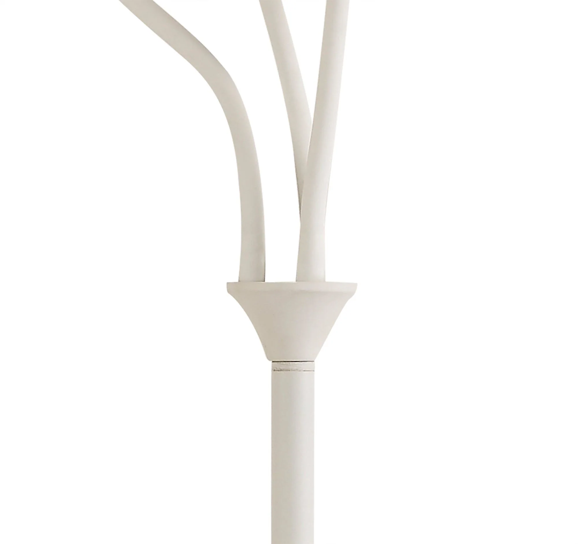 Gied Flexible Floor Lamp, 3 Light E27 Satin White/Satin Nickel & Satin Black/Satin Nickel - Image 6