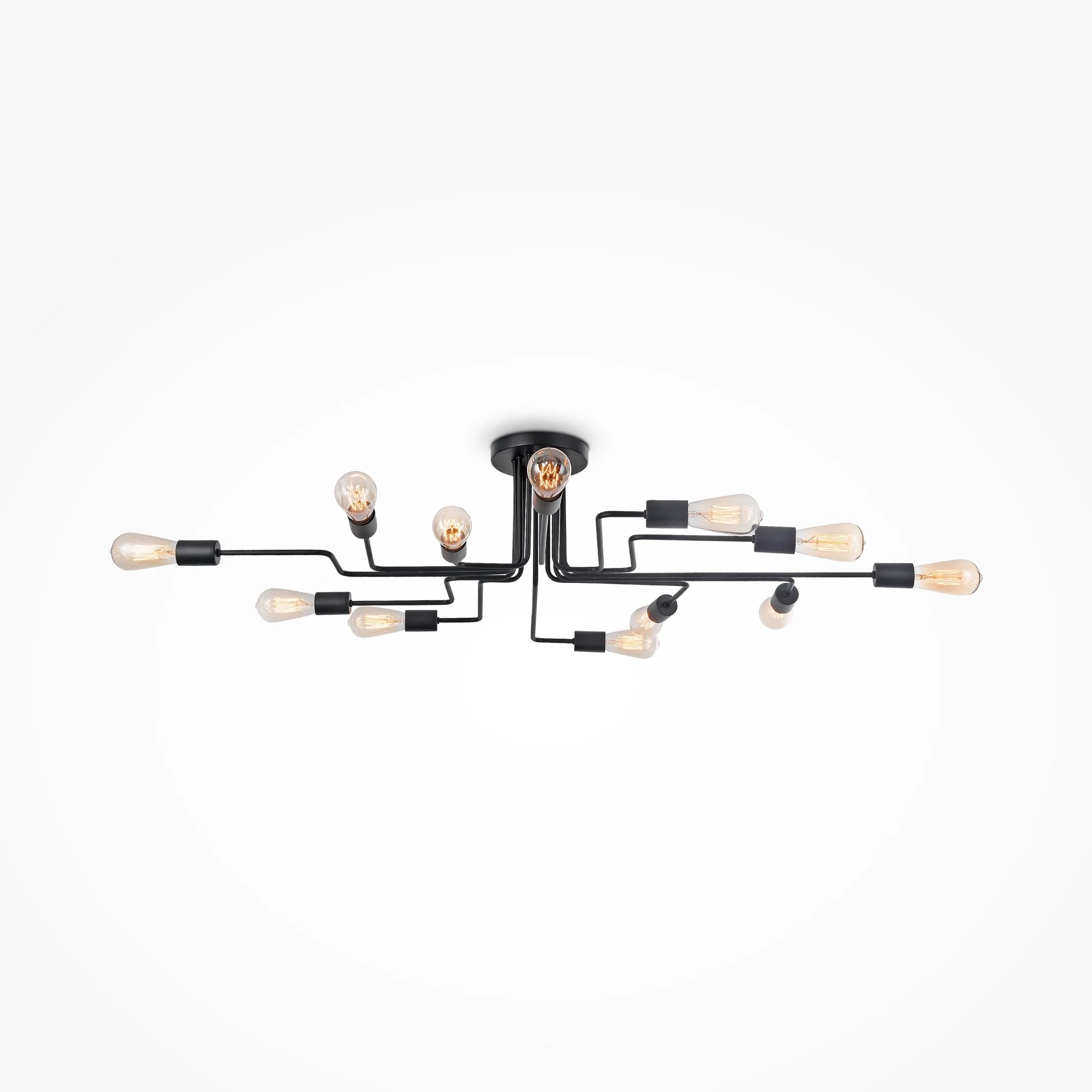Gilbert 8lt Centre Ceiling Semi Flush Light - Image 11