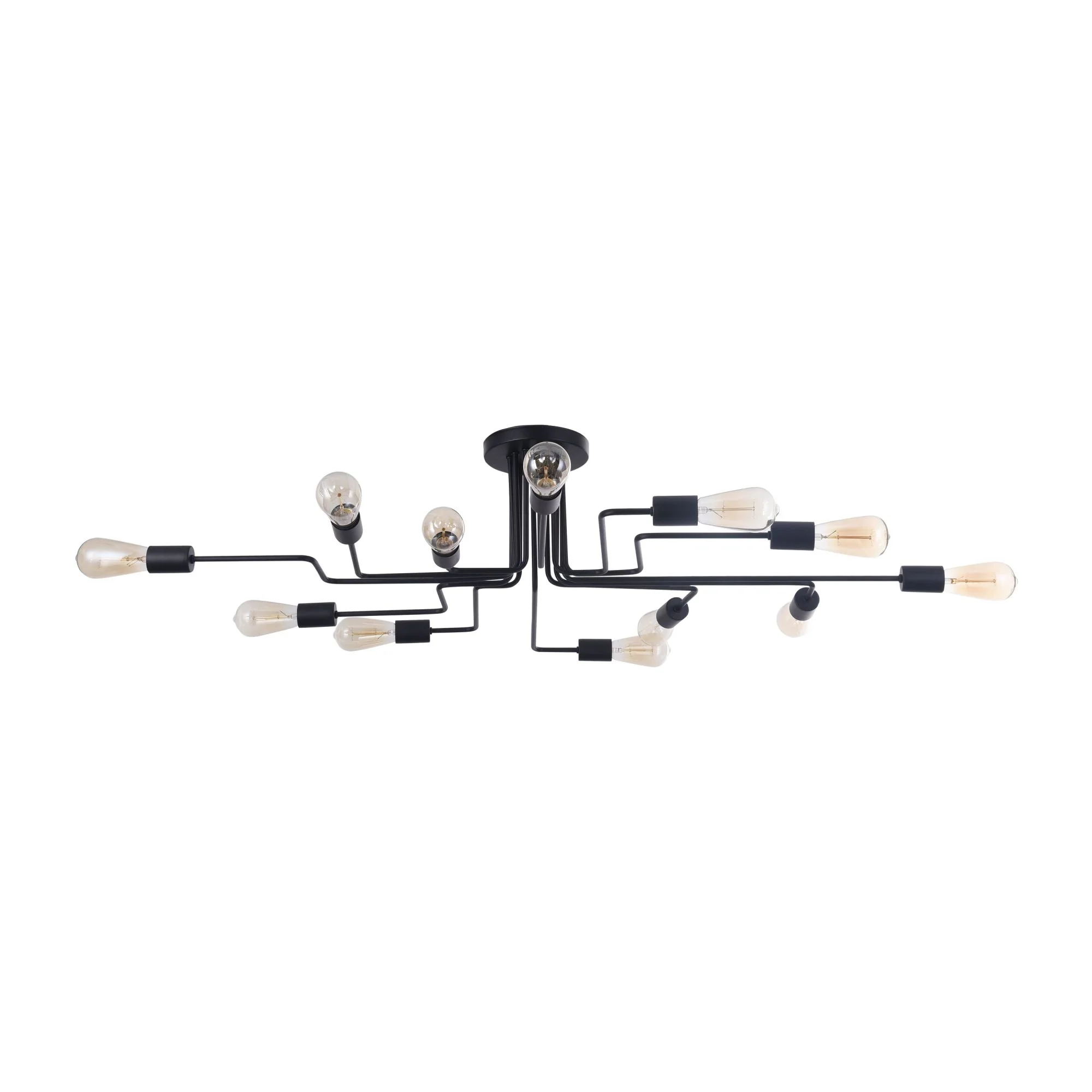 Gilbert 8lt Centre Ceiling Semi Flush Light - Image 6