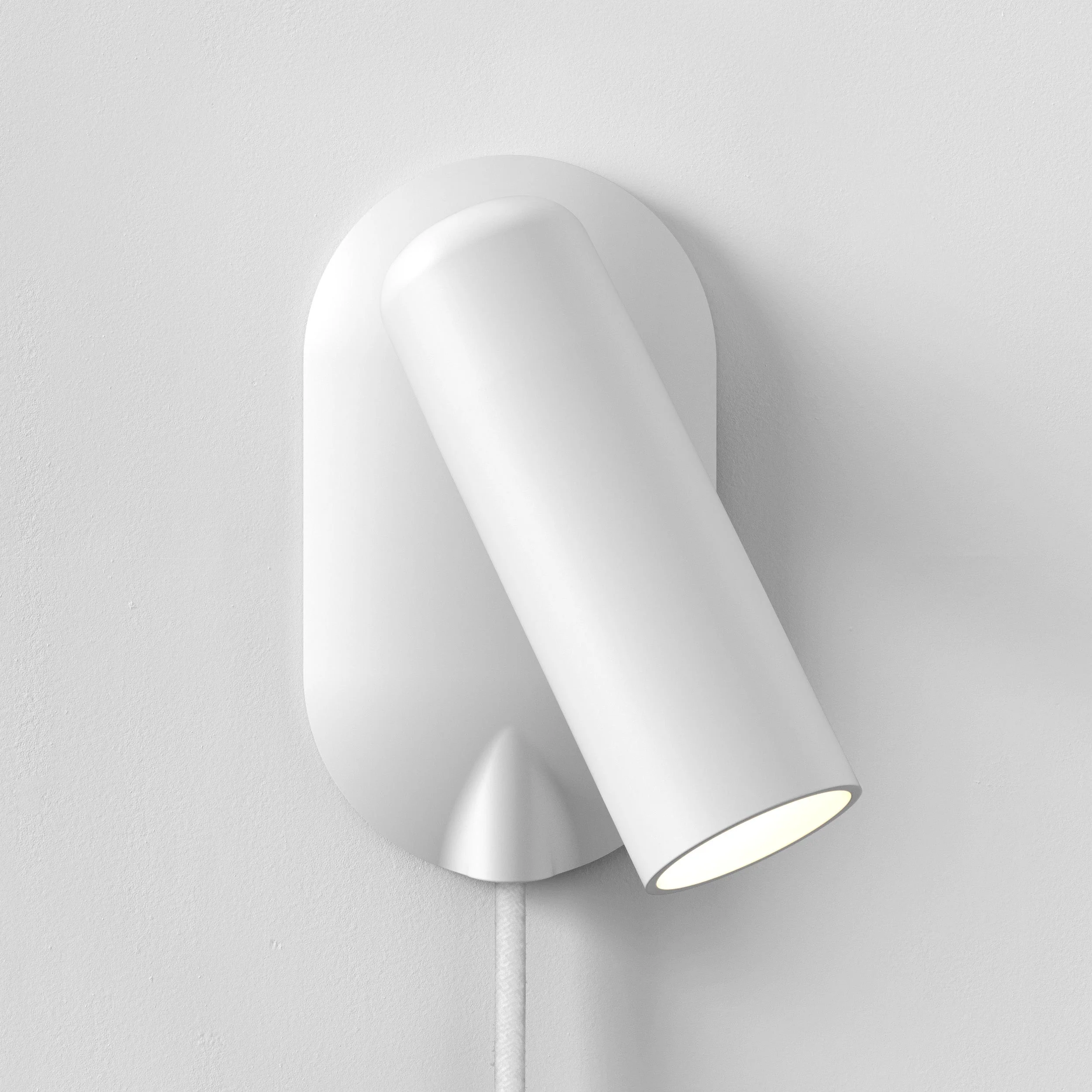 Gio Indoor Reading Light in Matt Black/Matt White GU10 IP20 - Image 9