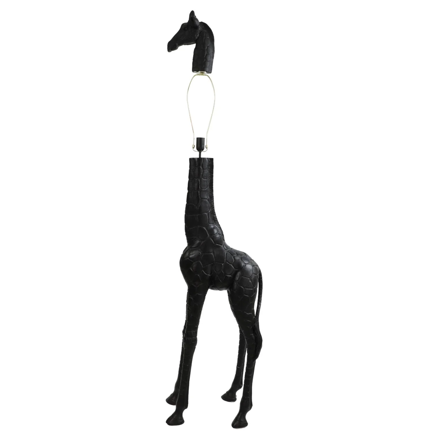 Giraffe Statement Floor Lamp - Bronze/Black - Image 2