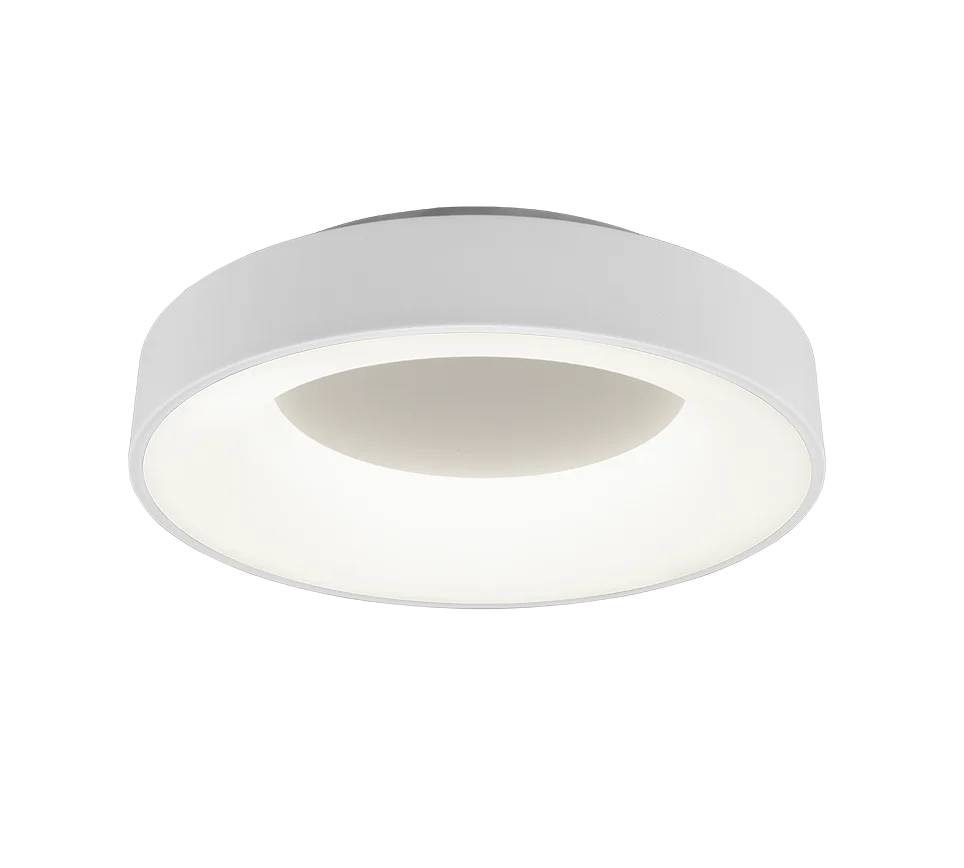 Girona 27/48W LED Flush Light - Black/White - Image 2