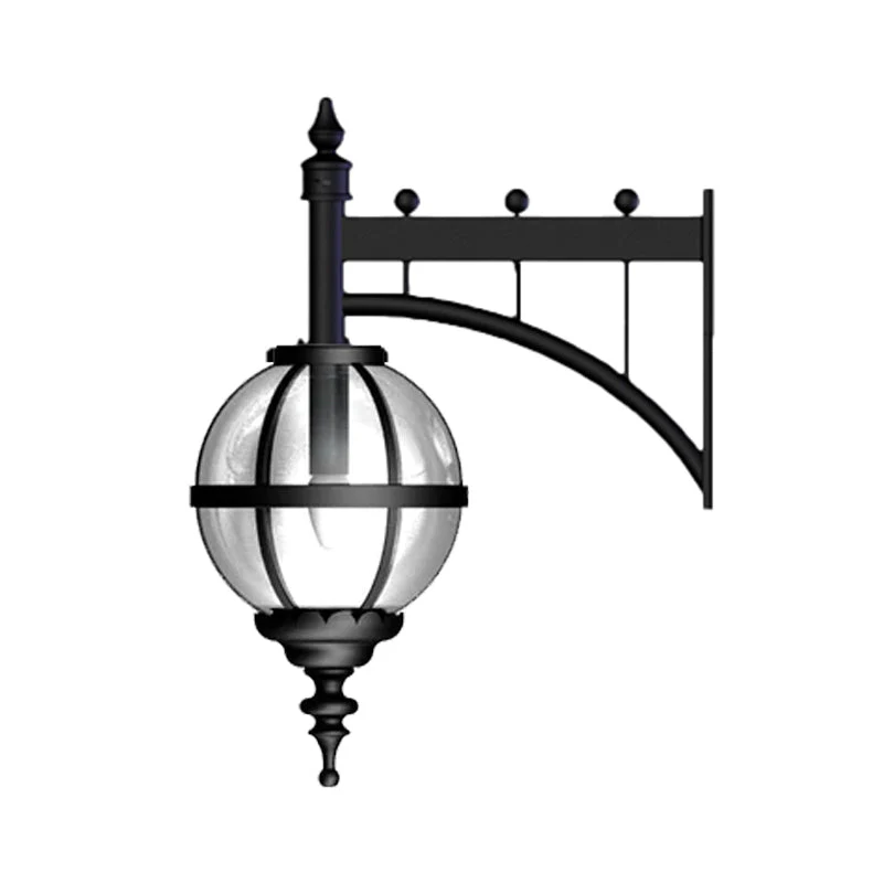 Gisborne 1Lt Wall Lamp - Cast Iron - Image 9