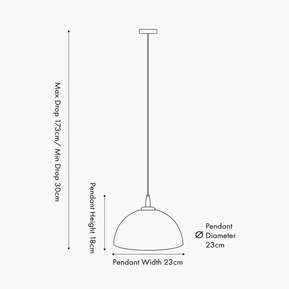 Giselle Diamond Pendant - Clear Glass - Image 4
