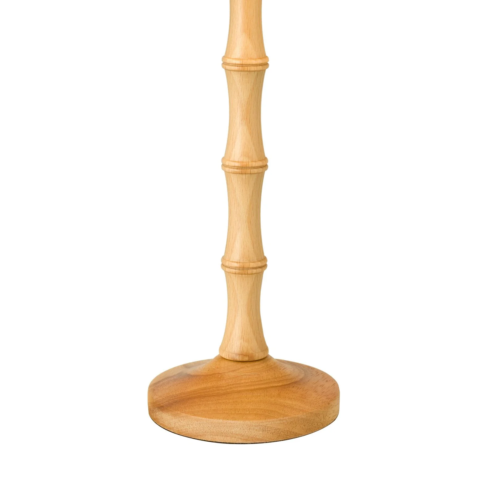 Giuliana Table Lamp- Wood with Rattan Shade - Image 4