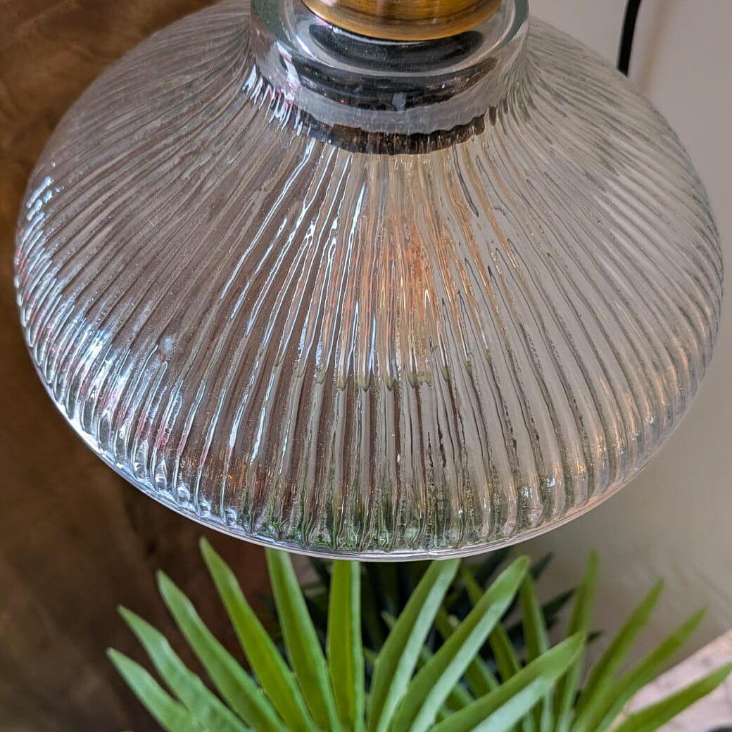 Rockabill Glass & Brass Wall Light - Image 3