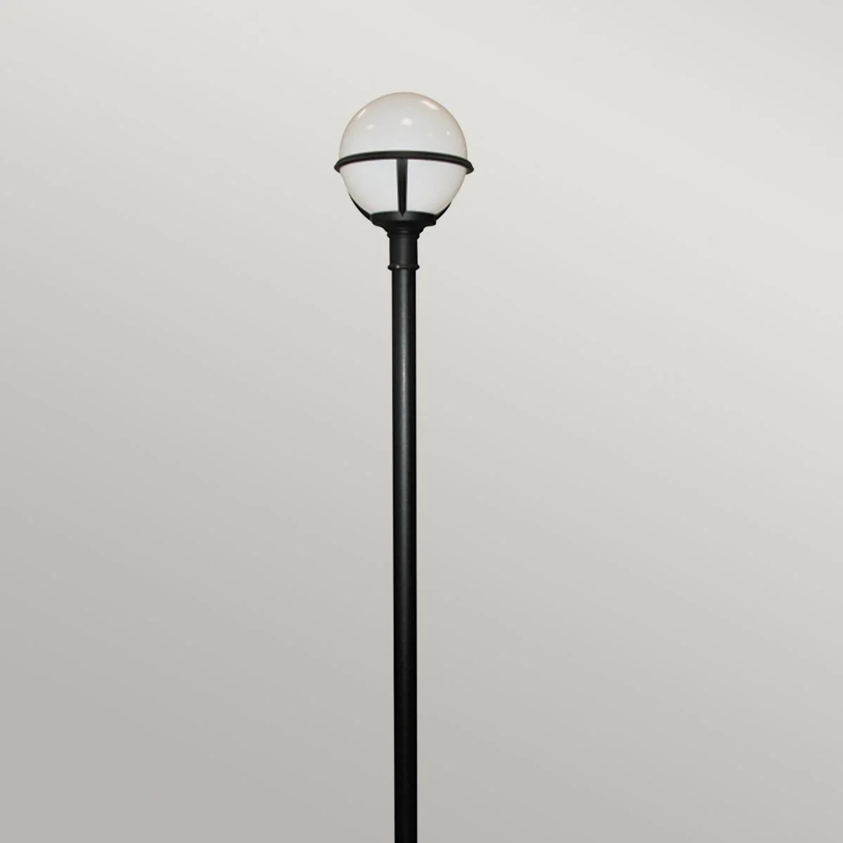 Glenbeigh 1 Light Medium/Large Pillar Lantern - Black IP44 E27 - Image 5