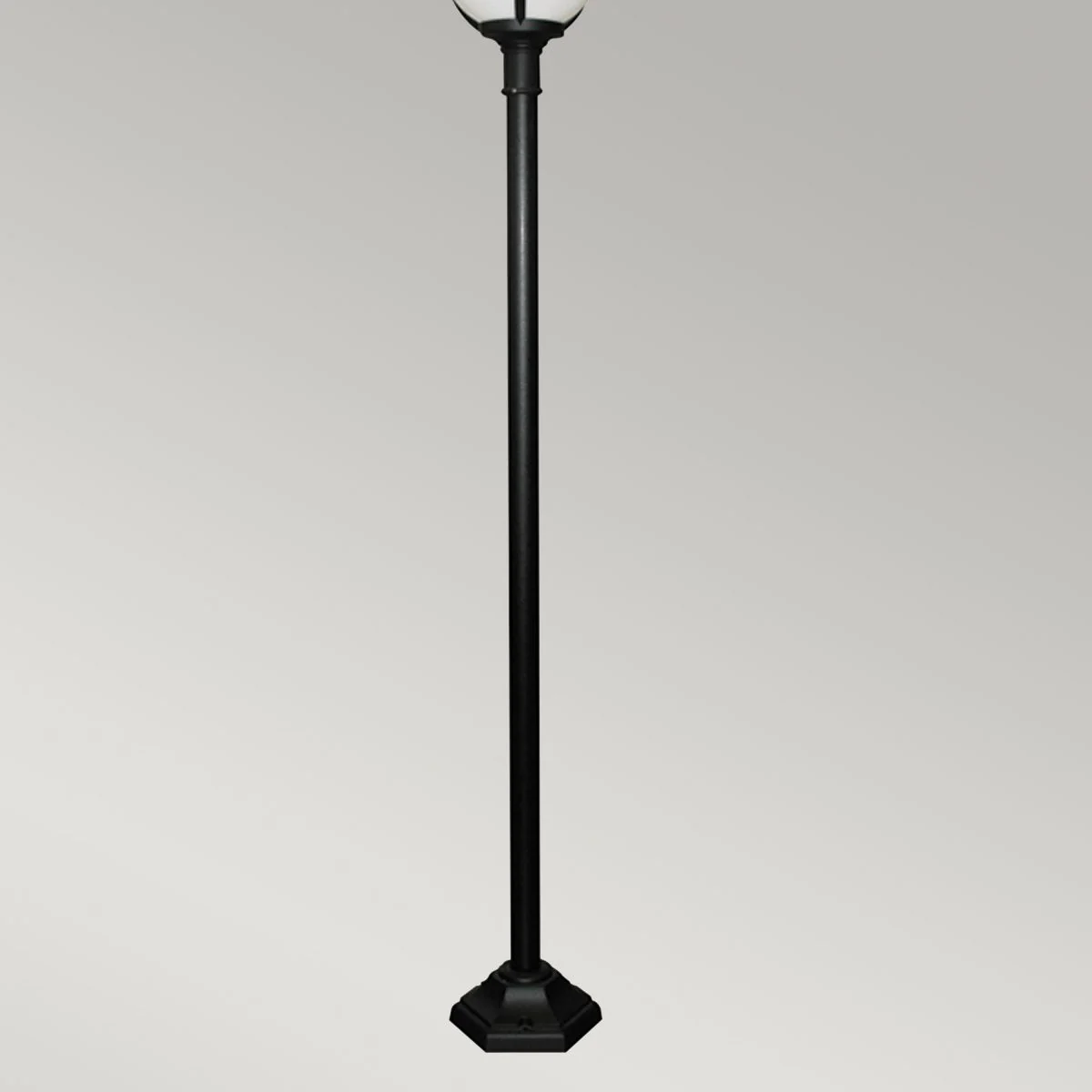 Glenbeigh 1 Light Medium/Large Pillar Lantern - Black IP44 E27 - Image 6