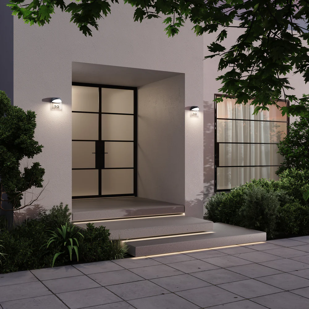 Gloss Outdoor Wall Light - Image 5