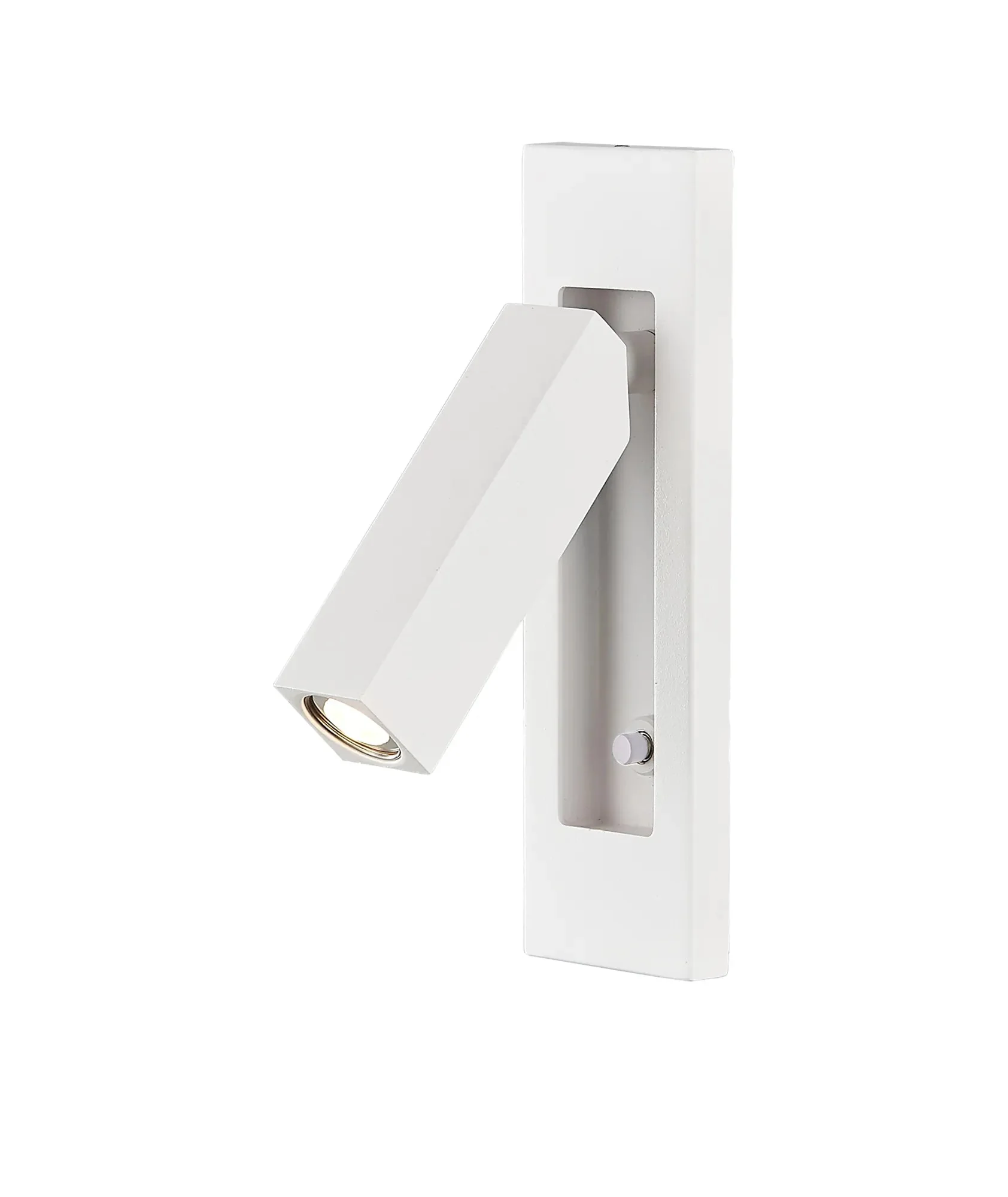 Gokova 1Lt Recessed Wall Light - Black/White - Image 4