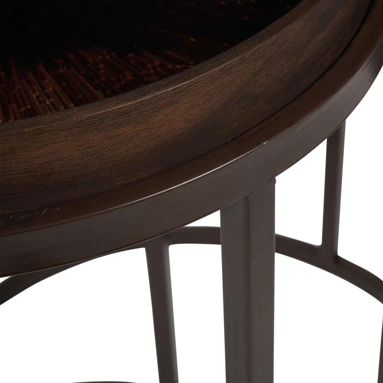 Golden Burst Set of 2 Side Tray Tables - Image 5