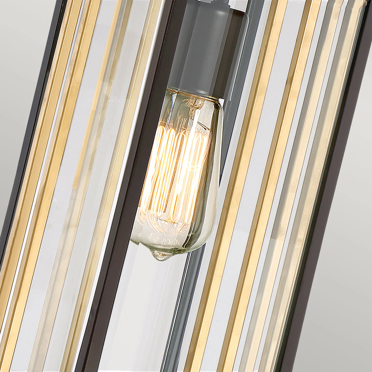 Goldenrod Medium Chain Lantern – Western Bronze Finish - Image 3