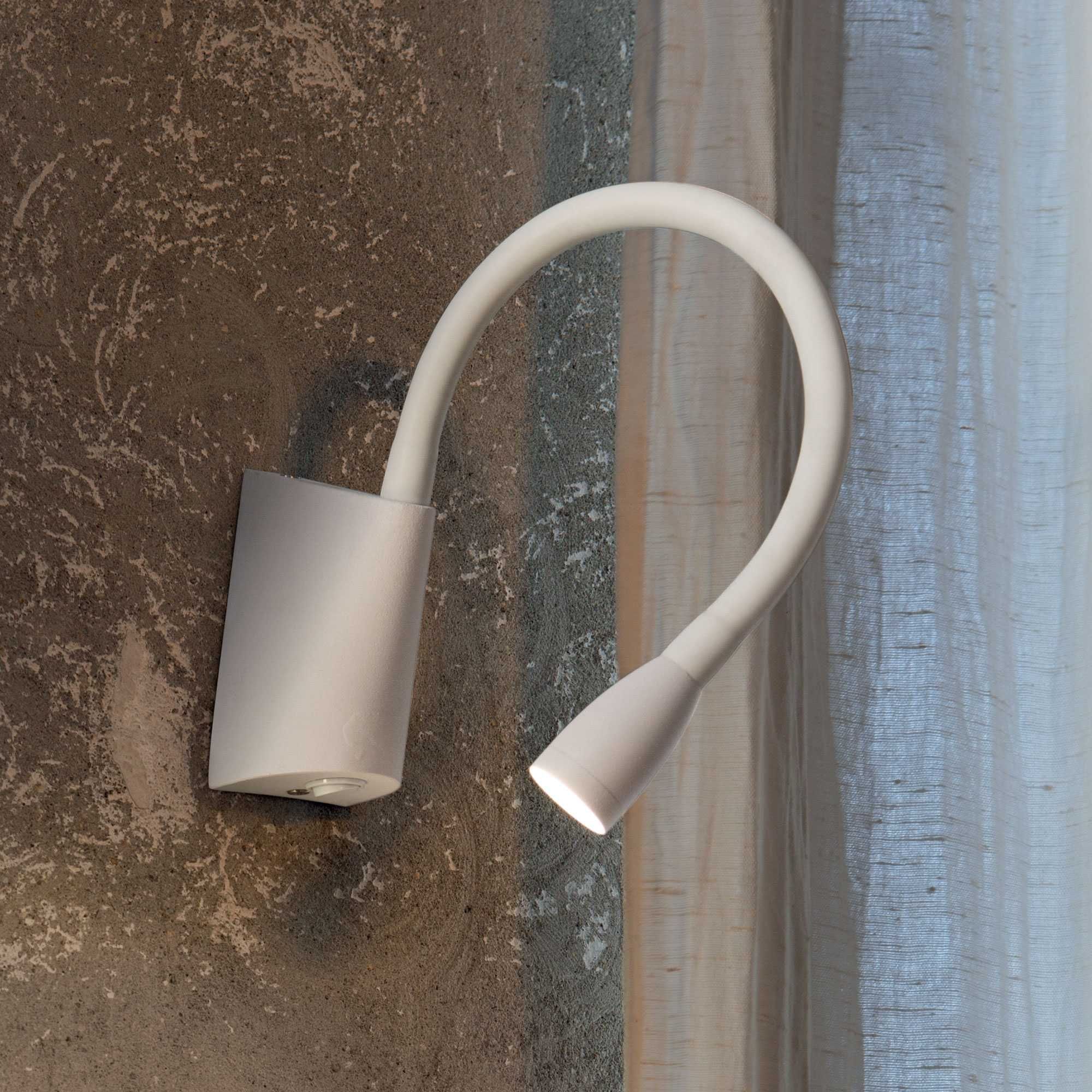 Goose LED Reading Light - Black/ White Finish - Image 3
