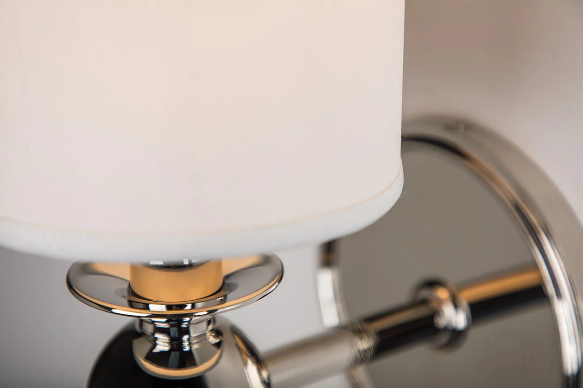 Gordon 1Lt Wall Sconce - Brass/Nickel - Image 3