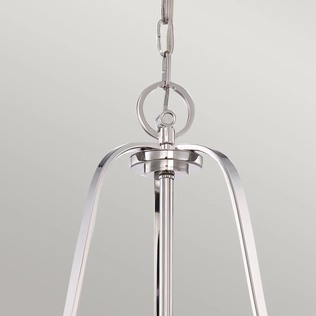 Gotham 4 Light Pendant - Imperial Silver/ Brushed Brass - Image 6