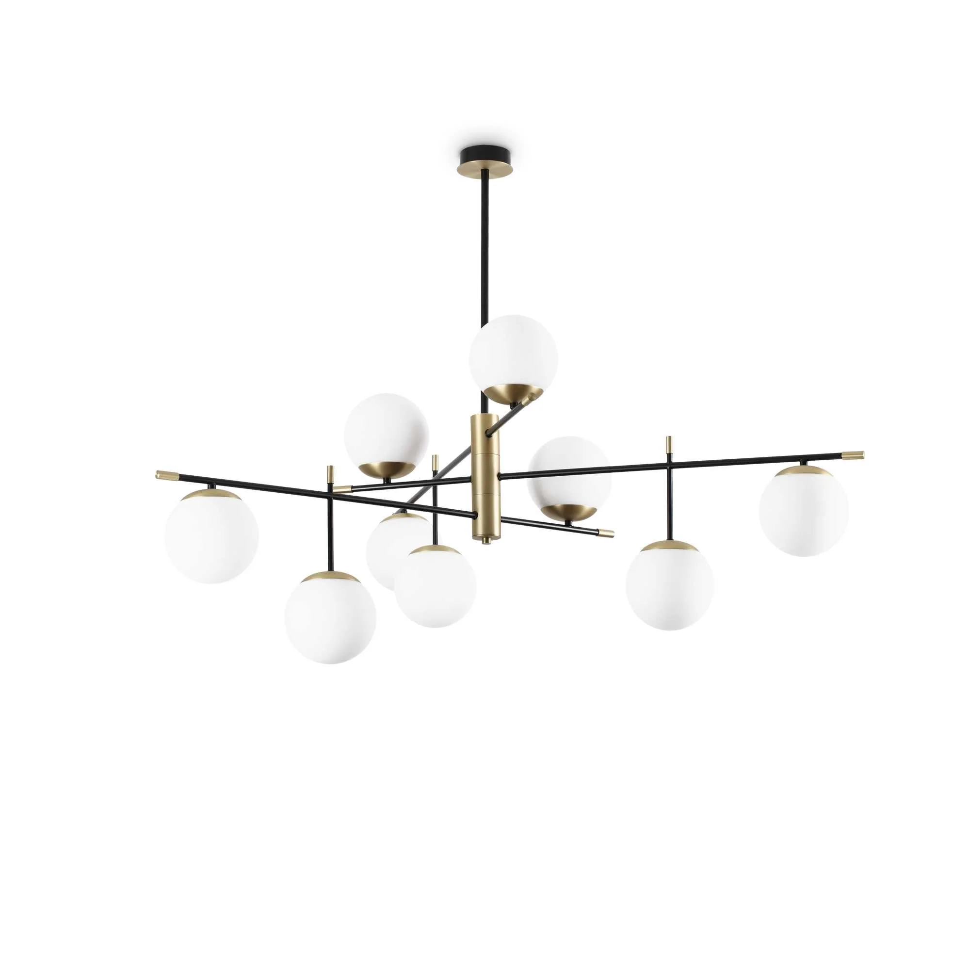 Gourmet Ceiling Light 6/9Lt - Black Finish - Image 2