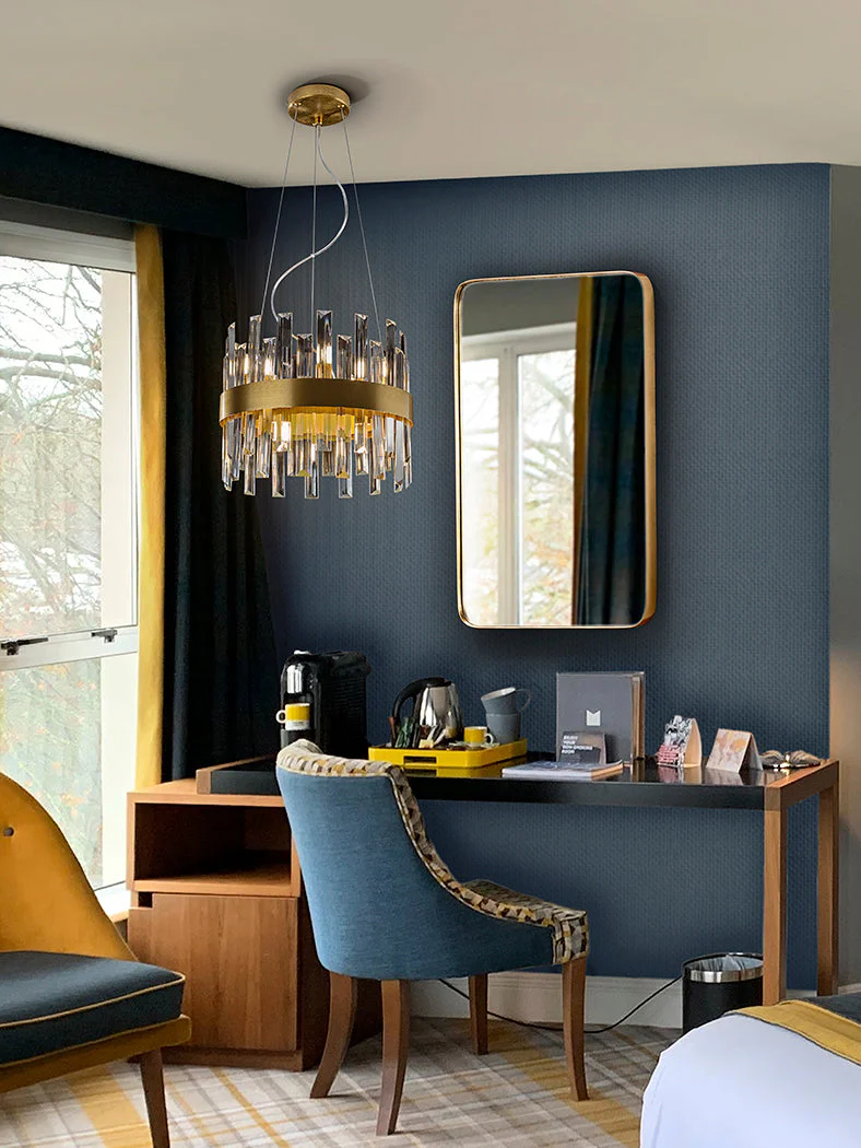 Grace 10/14Lt Ceiling Light- Golden Finish - Image 13