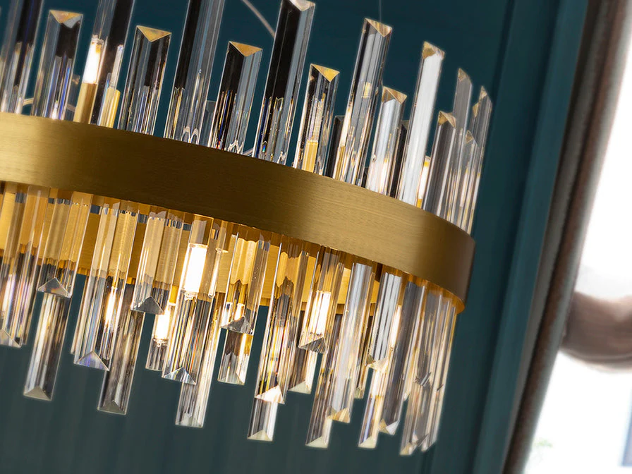 Grace 10/14Lt Ceiling Light- Golden Finish - Image 9
