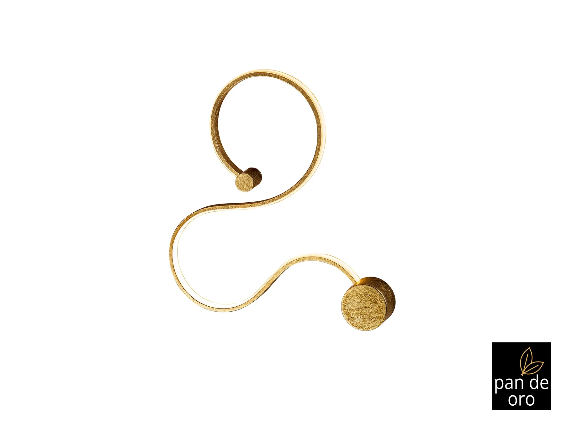 Grafos LED Wall Light - Gold/Black - Image 10