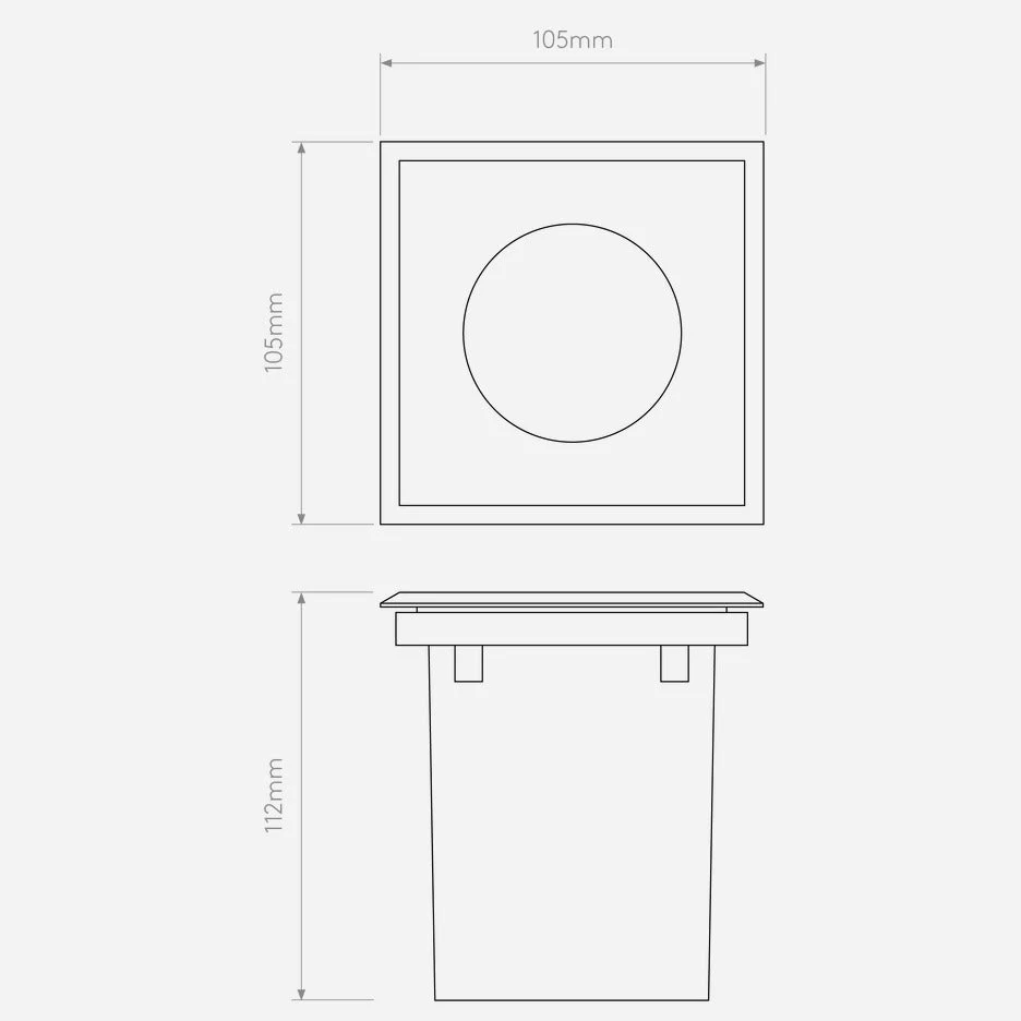 Gramos Round/Square Solid Brass/Brushed Stainless Steel - Image 6