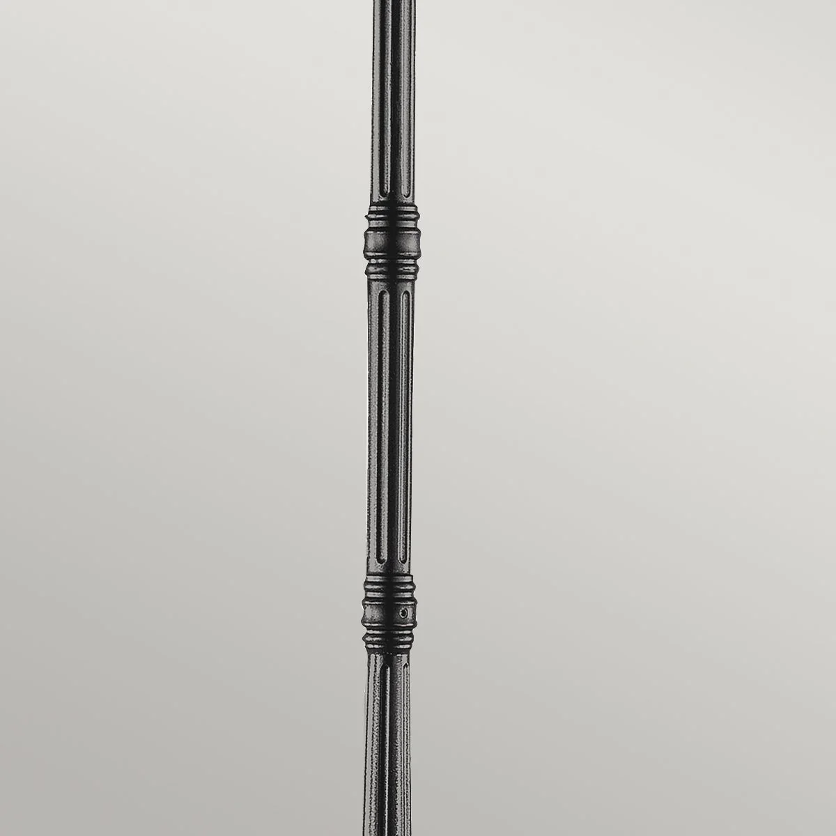 Grampian 1 Light Lamp Post - Black IP44 E27 - Image 3