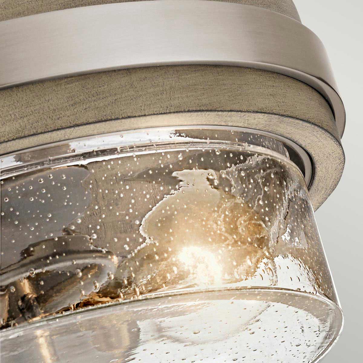 Grand Bank 2 Light Semi-Flush - Distressed Antique Grey - Image 3