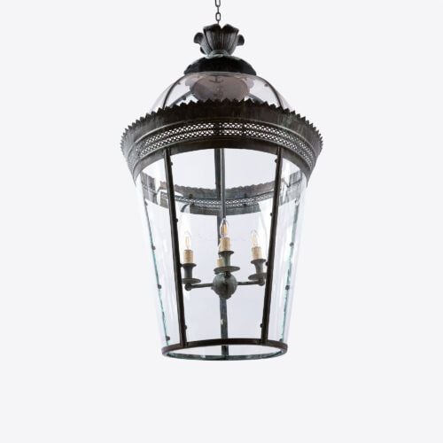 Grande Bronze Verdigris Byron Lantern - Image 2