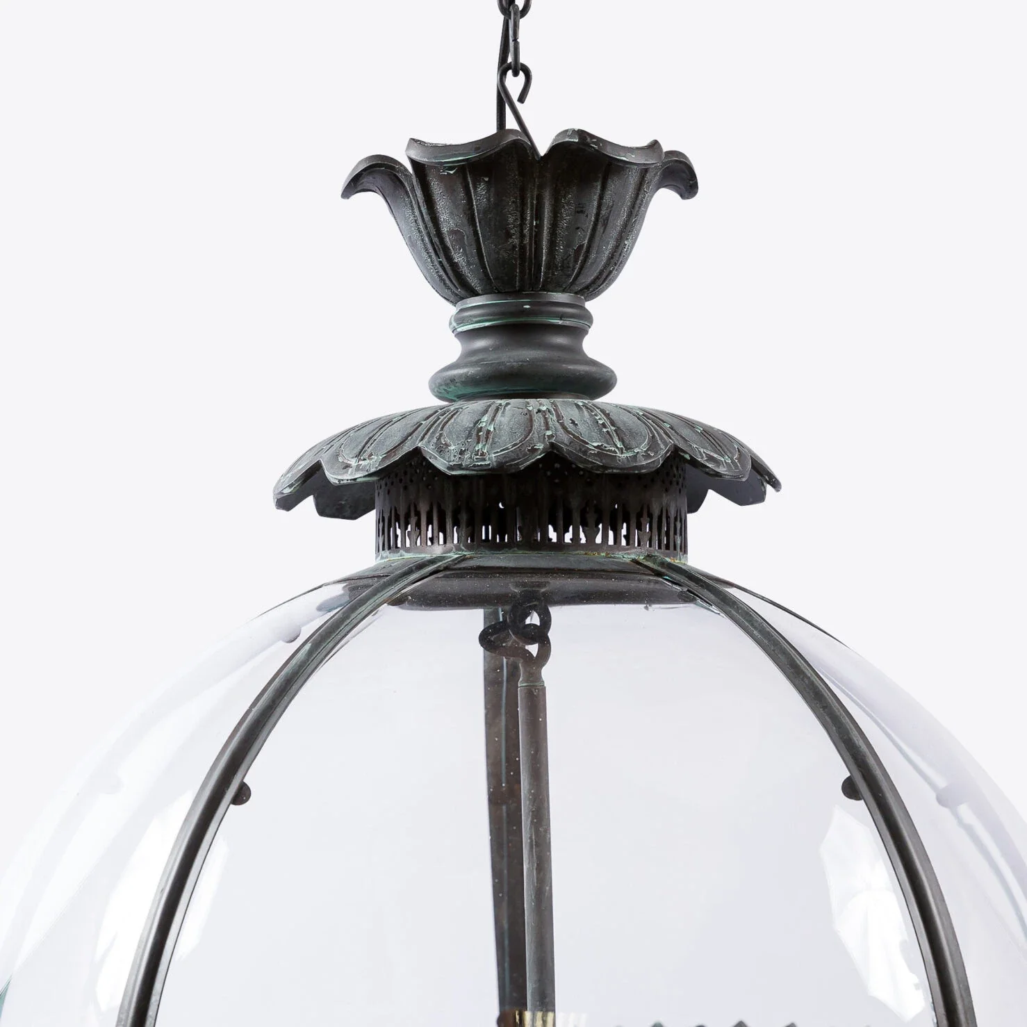 Grande Bronze Verdigris Byron Lantern - Image 5