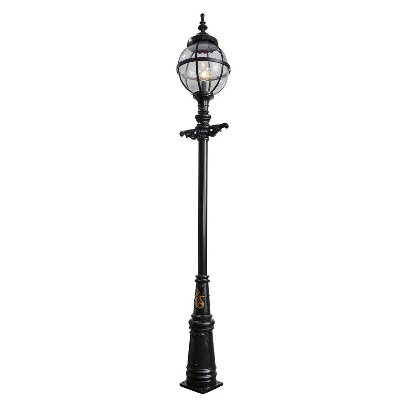 Granya 1Lt Post Lamp - Cast Iron - Image 11