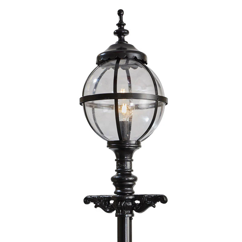 Granya 1Lt Post Lamp - Cast Iron - Image 9