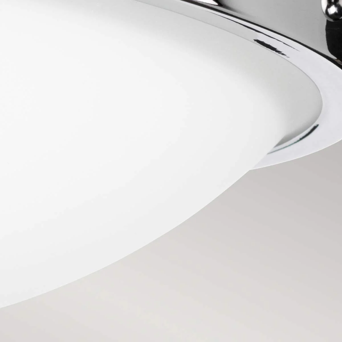 Gravity 2 Light Flush Light - Polished Chrome/Polished Nickel - Image 4