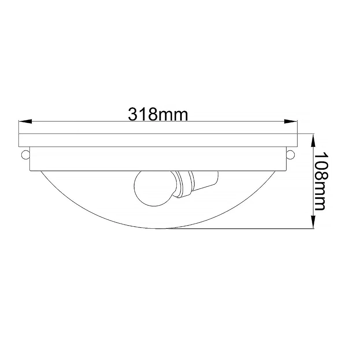 Gravity 2 Light Flush Light - Polished Chrome/Polished Nickel - Image 5