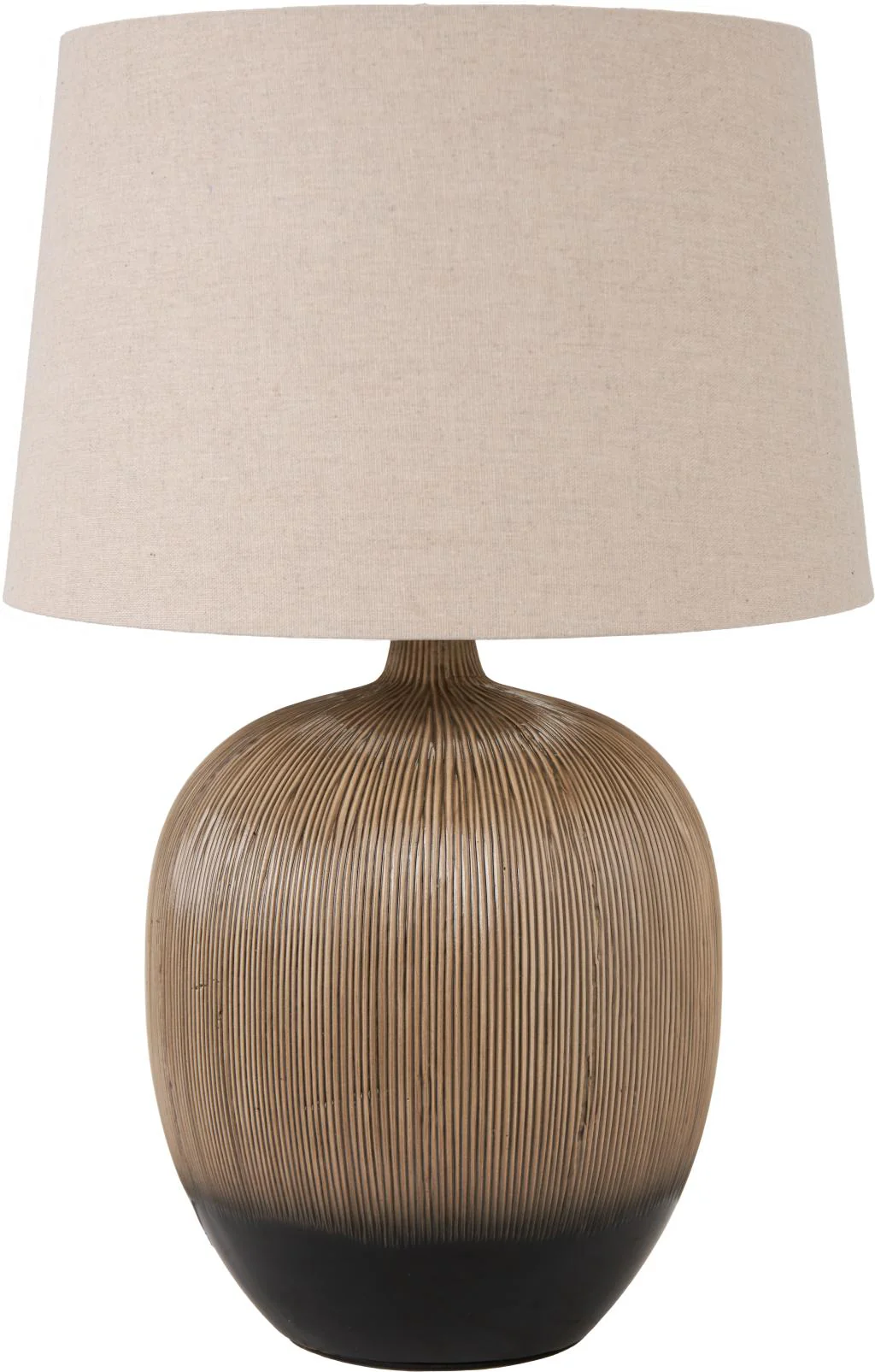 Greta Table Lamp - Black/Cream - Image 2