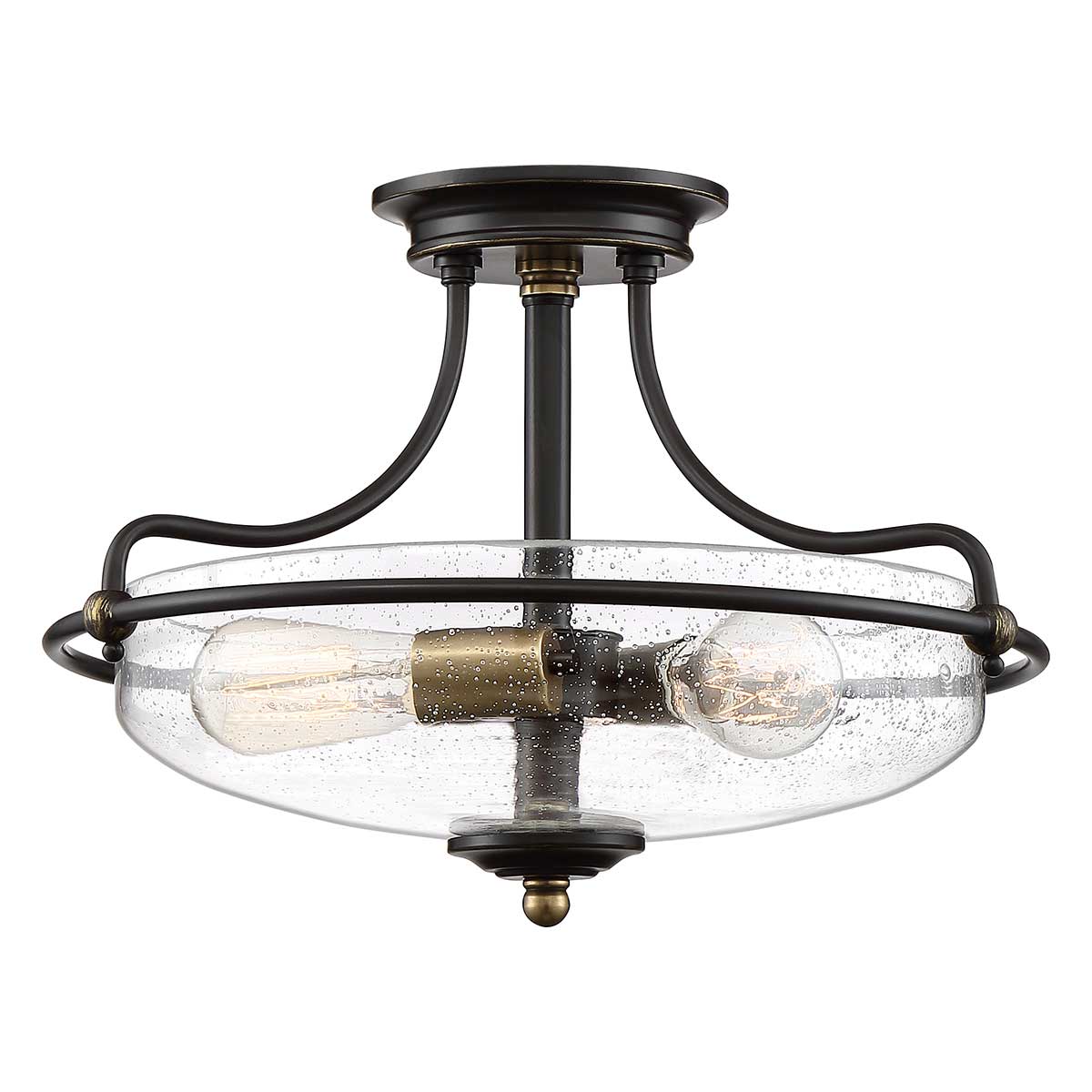 Griffin 3/4Lt Semi-Flush - In Various Finishes - Image 6