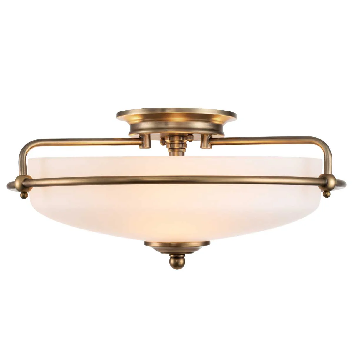 Griffin 3 Light Flush - In Various Finishes - Image 14