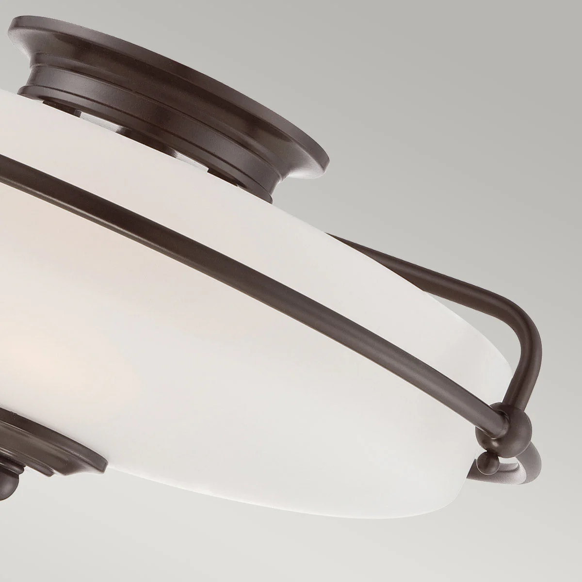 Griffin 3 Light Flush - In Various Finishes - Image 2