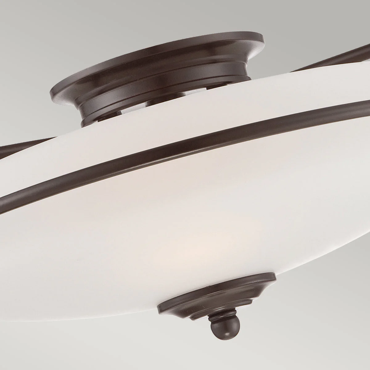 Griffin 3 Light Flush - In Various Finishes - Image 3