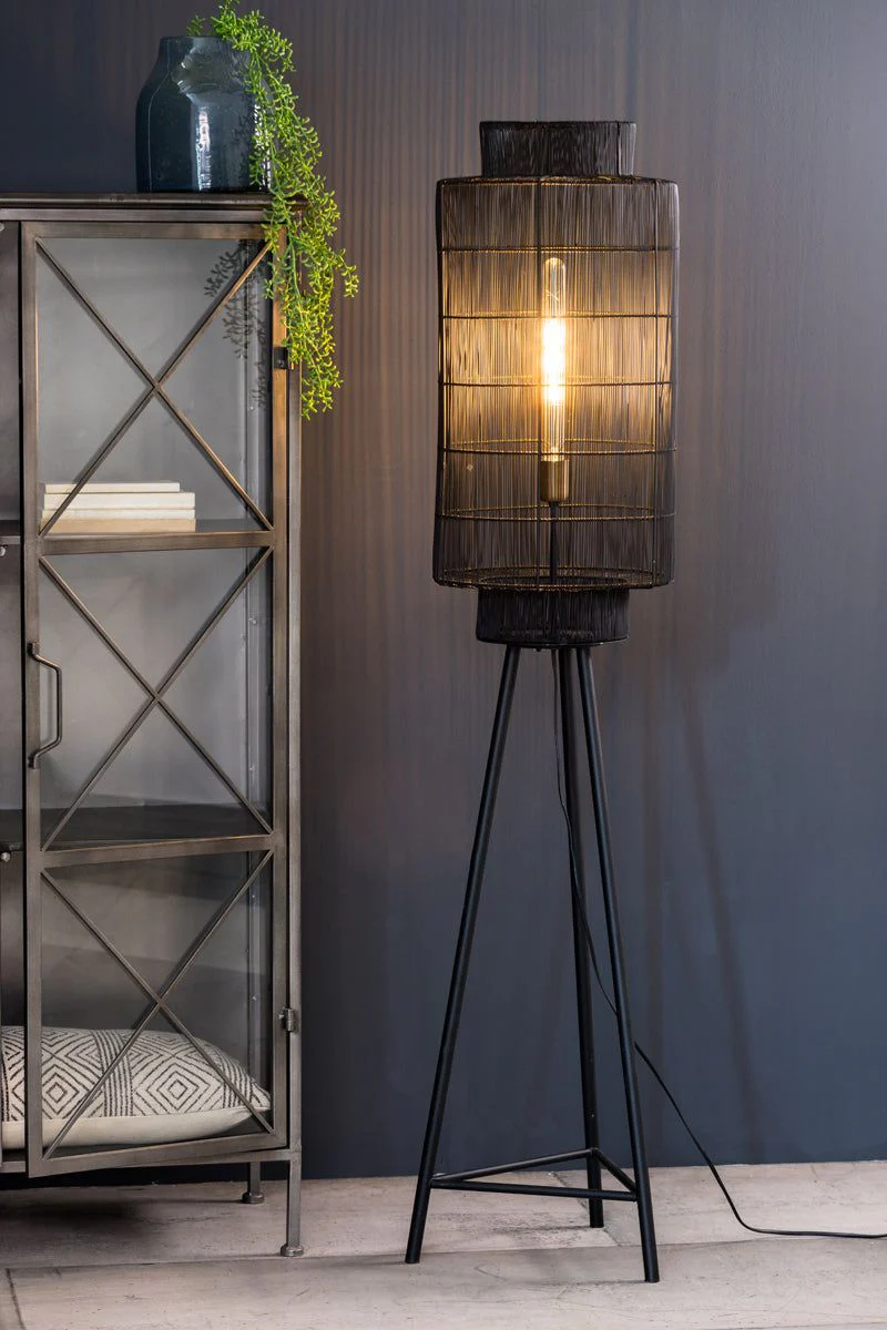 Gruaro  Floor Lamp Tripod - Matt Black Finish - Image 3