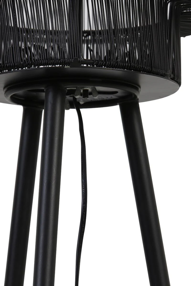 Gruaro  Floor Lamp Tripod - Matt Black Finish - Image 6