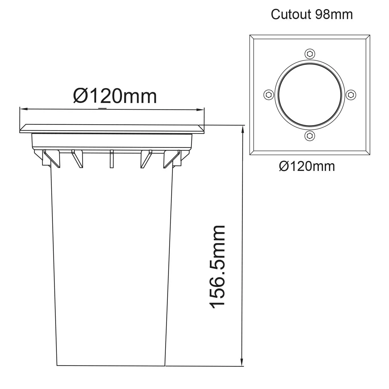 GU10 Drive/Walk Over Light - Image 4