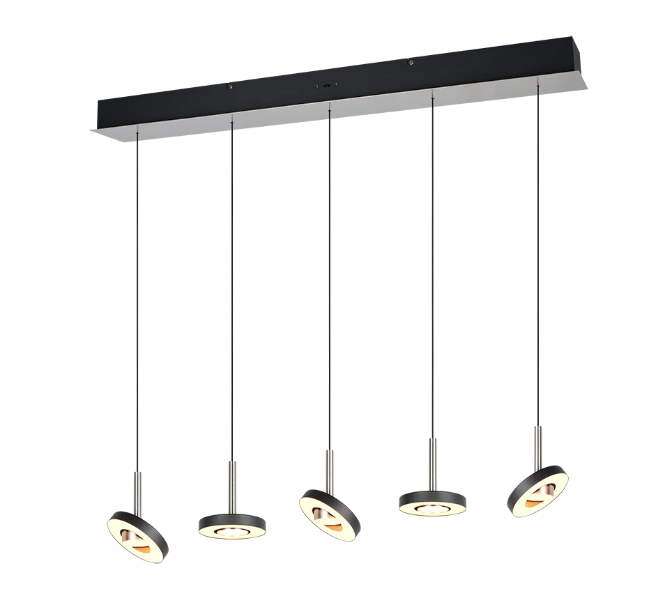 Guano Pendant Light- Nickel/ Coffee Finishes - Image 3