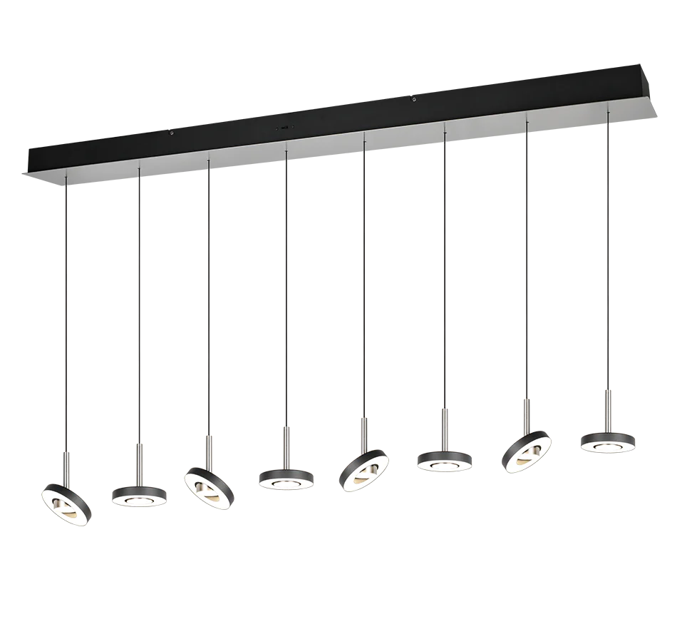 Guano Pendant Light- Nickel/ Coffee Finishes - Image 8