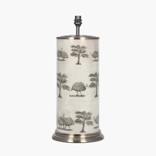 Guinea Fowl Glass Table Lamp Base- Various Sizes - Image 3