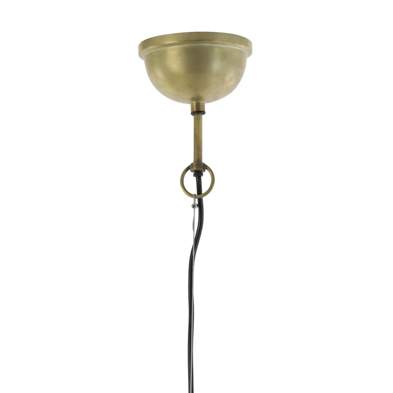 Gularo Hanging lamp- Wood Brown+Bronze - Image 9