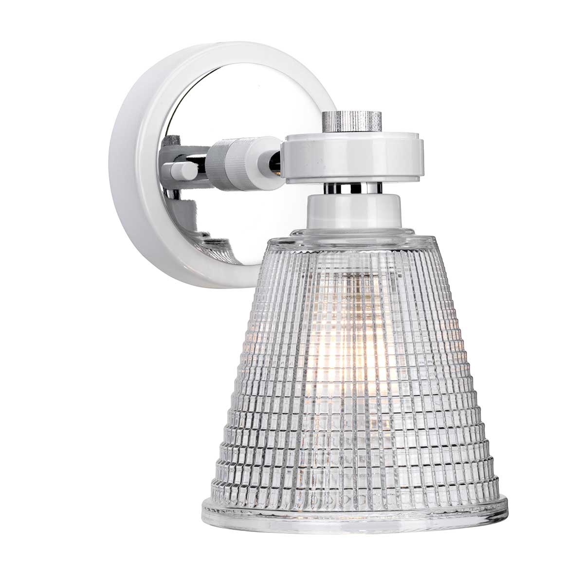 Gunnislake 1Lt Bathroom Wall Light IP44 - Various Colours - Image 2