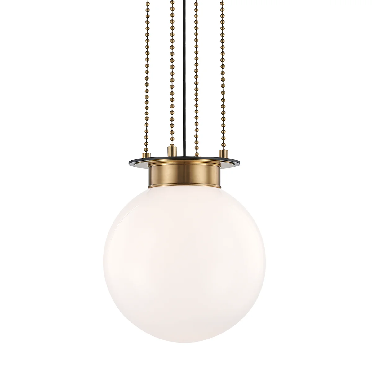 Gunther 1Lt Medium/Large Pendant - Old Bronze - Image 2
