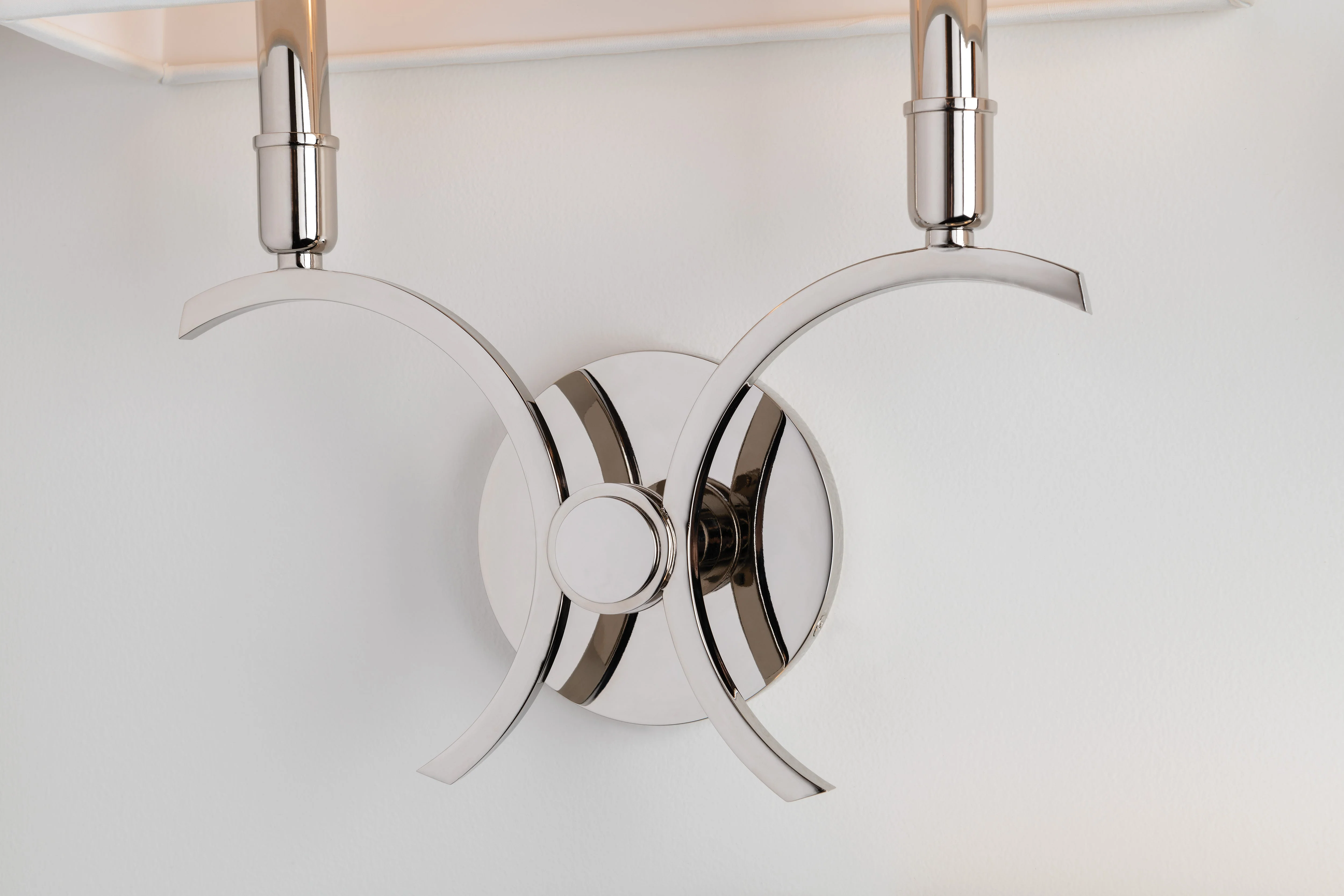Gwen 1Lt Wall Sconce - Polished Nickel - Image 2