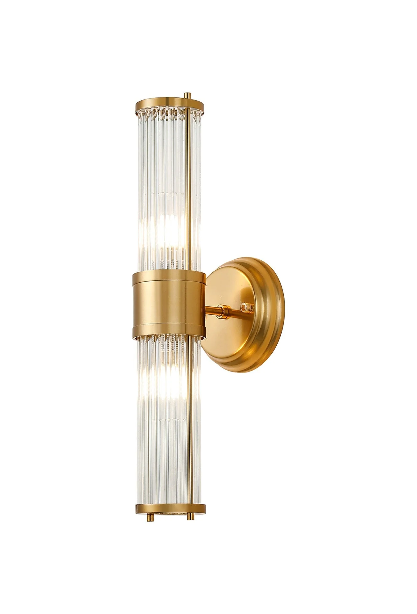 Gwen 2Lt Bathroom Wall Up/Down Light IP44 - Various Colours - Image 2
